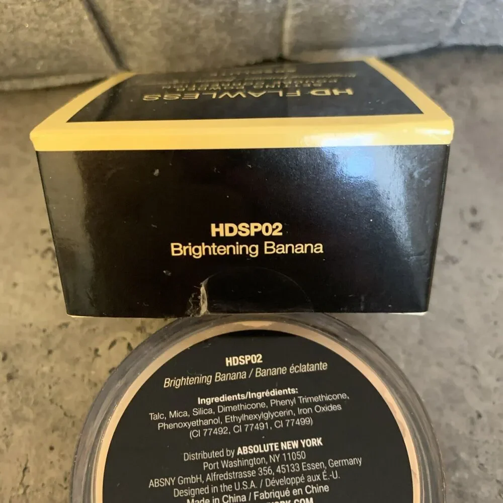 NIB HD Flawless Loose Setting Powder - Brightening Banana by Absolute New York